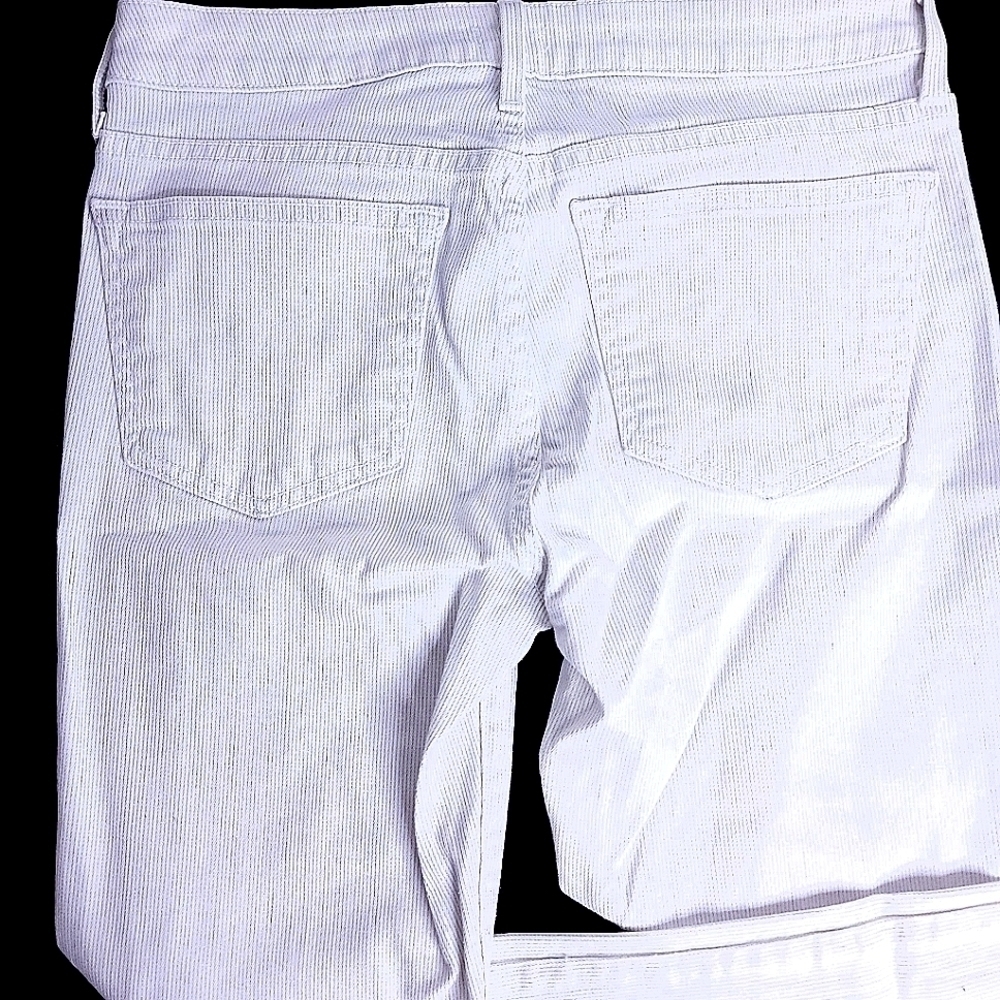 Cache Women's 4 Made in the USA Sparkly Slim Ankle Mid Rise Bottoms - Picture 10 of 12